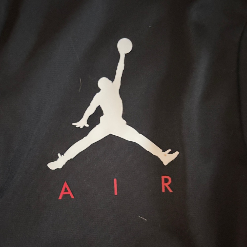 Jordan Black and Red Kids Performance Jacket - Picture 2 of 4